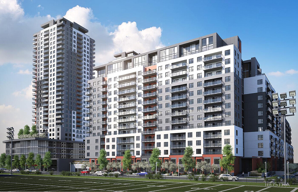 Urbania 2 12 à 30 étages Projets en construction Agora Montréal