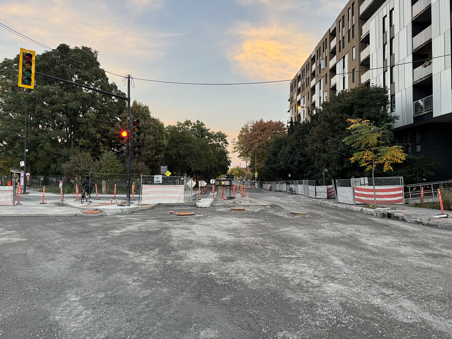 De Courcelle, vue vers le sud