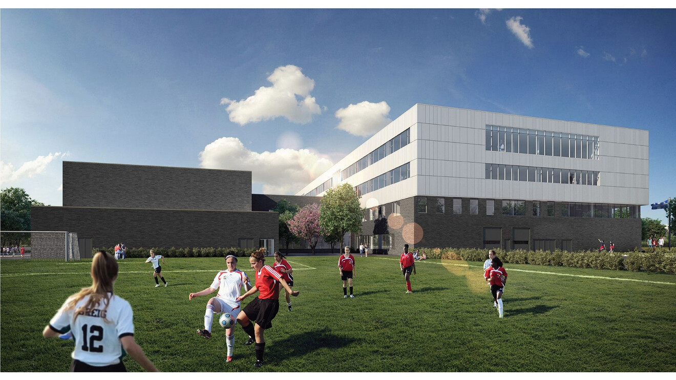 École secondaire VaudreuilDorion 4 étages Projets en construction