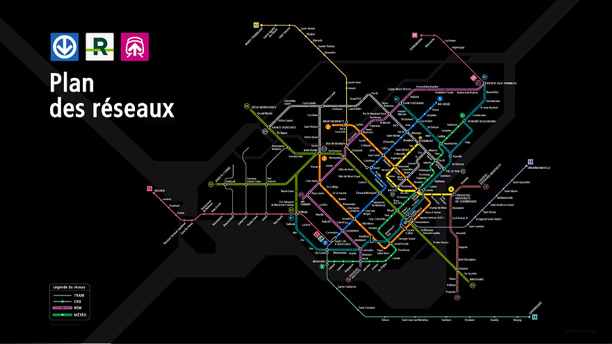 Metro map future tres loin