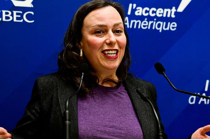 La cheffe de Transition Québec, Jackie Smith