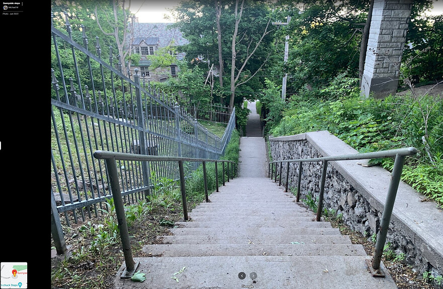 Westmount-Sunnyside steps