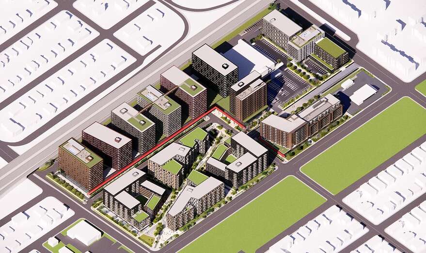 Trudel estime que la transformation des Galeries Charlesbourg sera complétée d’ici 2033.
