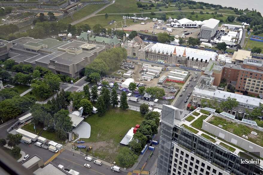 La majorité des structures au parc de la Francophonie sont «désuètes».