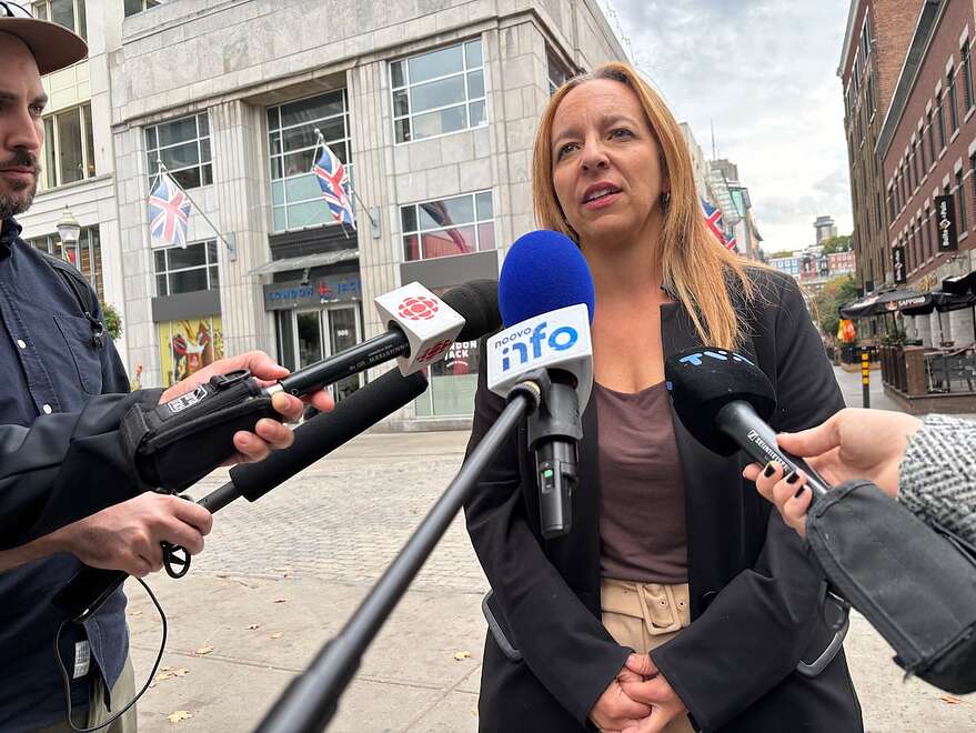 Marie-Pierre Boucher, responsable du dossier de l'itinérance au comité exécutif de la Ville de Québec