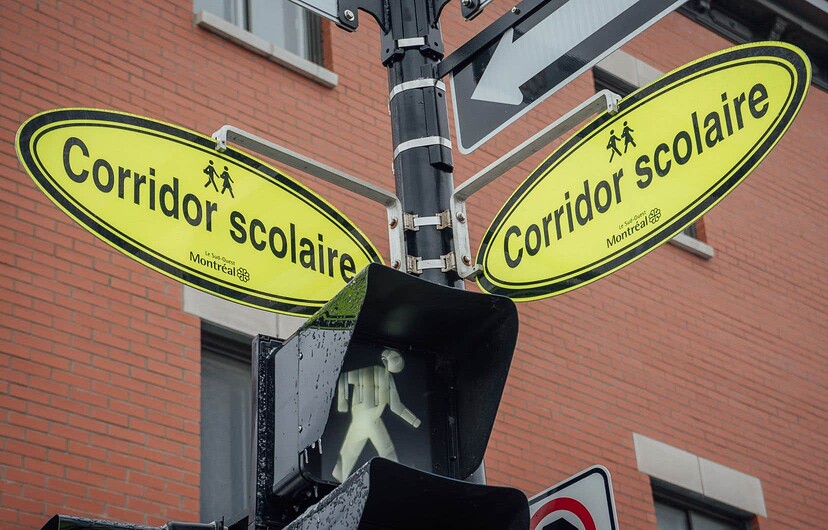 Le projet de loi 48 prévoit d’abaisser à 30 km/h la limite de vitesse uniquement dans les zones scolaires définies comme les rues longeant le terrain d’un établissement scolaire.