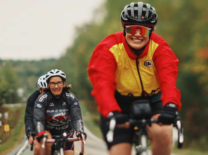 Quelque 800 cyclistes ont participé à un défi dans les Cantons-de-l'Est.