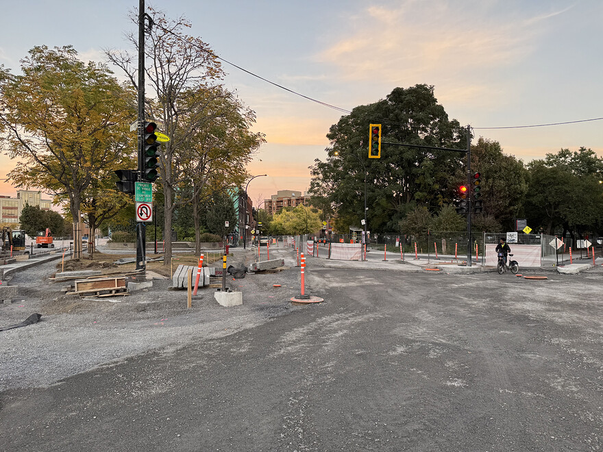 Saint-Jacques, vue vers l'est