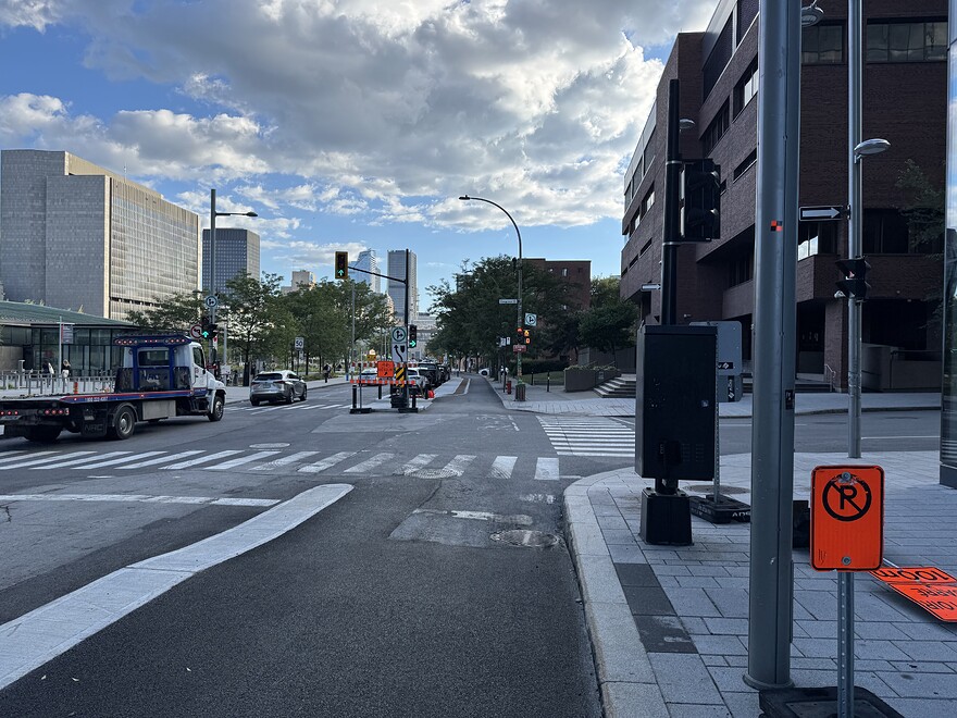 Viger / Sanguinet, vue vers l'ouest