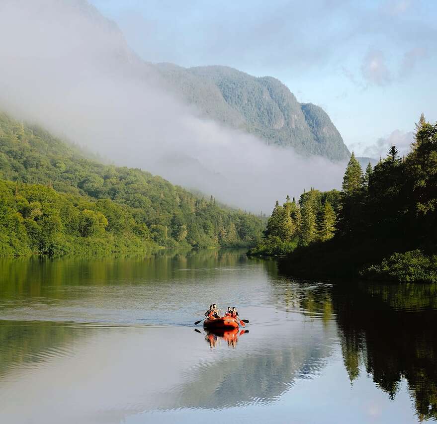 Vallée de la Jacques-Cartier, à Stoneham-et-Tewkesbury