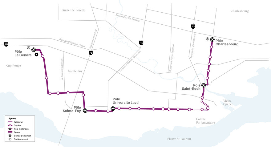 Tracé TramCité 2024-12-16 ©CDPQ Infra