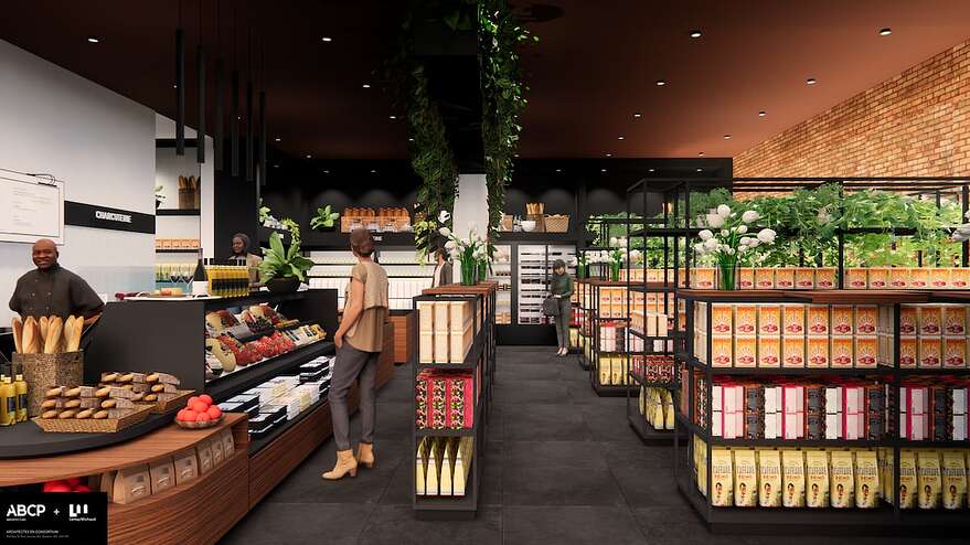 Le QG Vieux-Québec devrait accueillir une épicerie au rez-de-chaussée du projet immobilier.