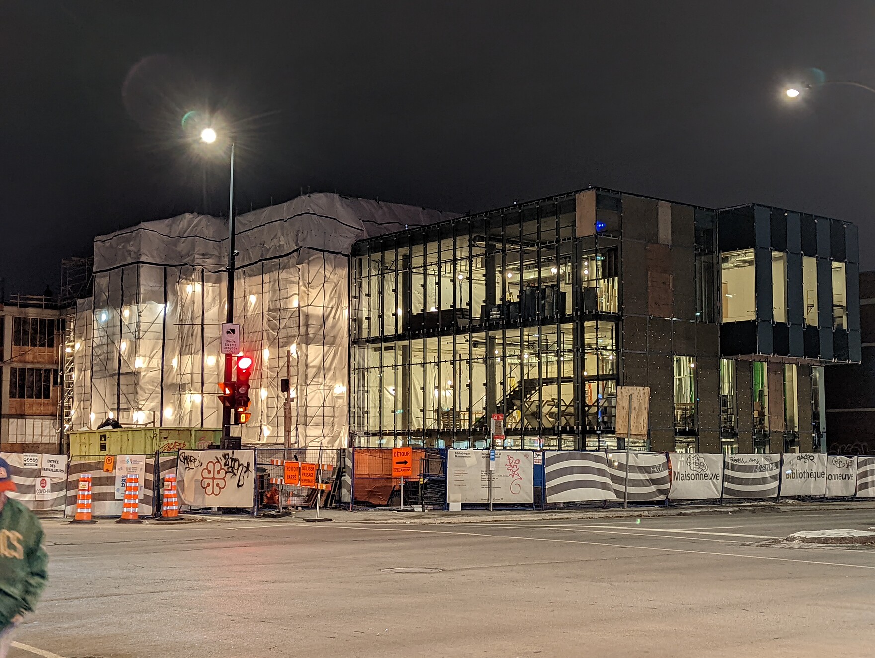 Bibliothèque Maisonneuve (2023) - Projets terminés - Agora Montréal