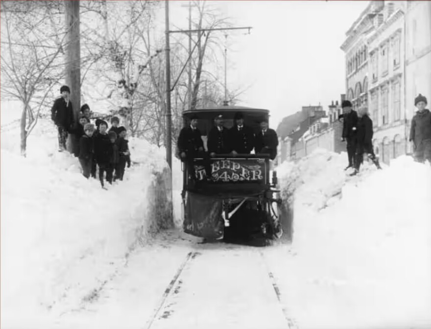 tramway neige