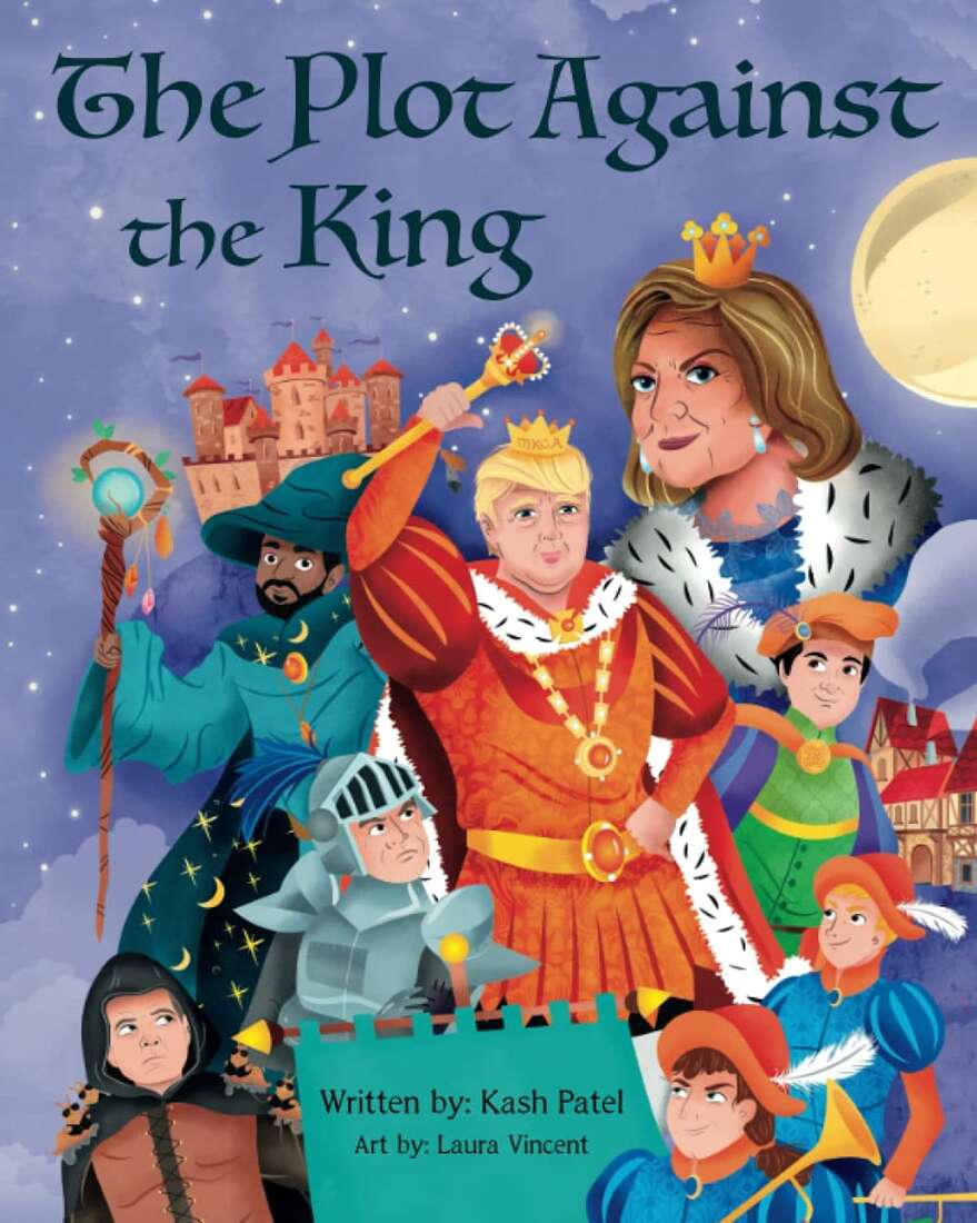 Couverture de <em>The Plot Against the King</em> de Kash Patel