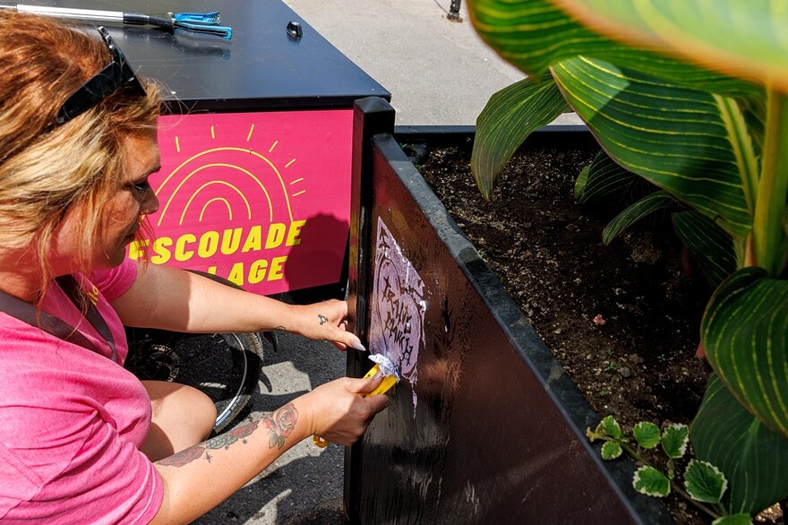 Sasha Baga voit dans cet emploi une façon de redonner à la communauté où elle travaille depuis 15 ans.