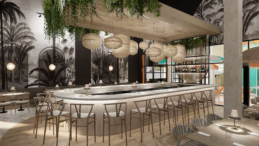 Le resto-bar permettra de se détendre dans une ambiance conviviale.