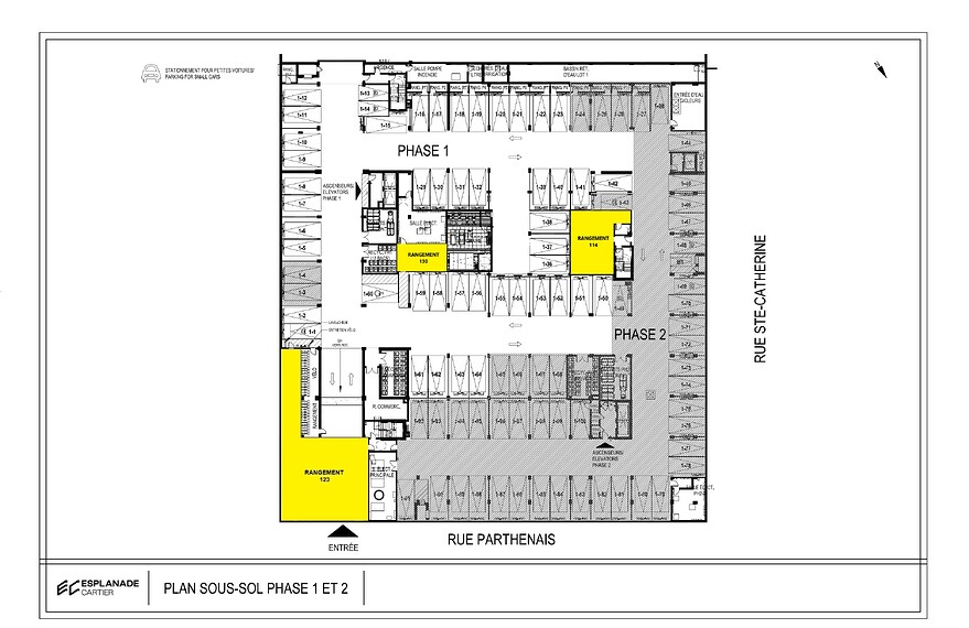 PLAN SS EC1-2 - Salles de rangement