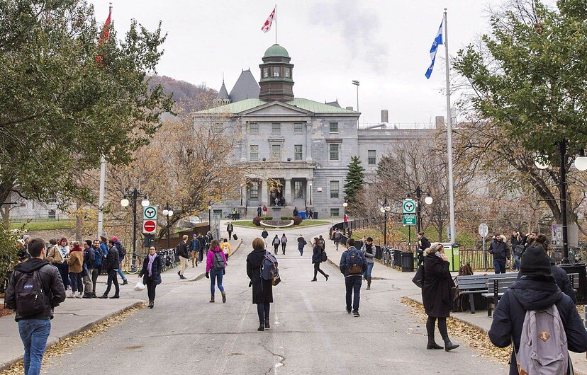Le campus de l’université McGill à Montréal