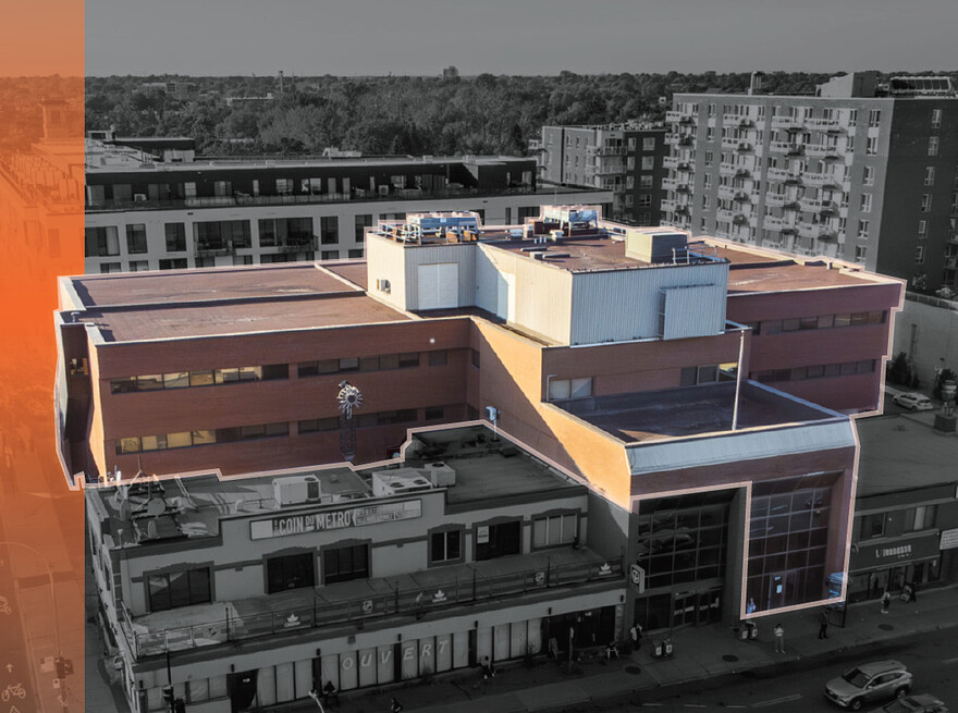 Partie de l'immeuble qui servira comme nouveau pavillon au collège Bois-de-Boulogne