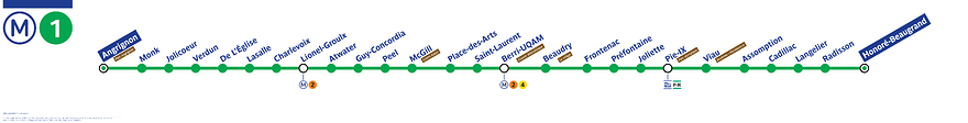 Carte ligne 1 2024