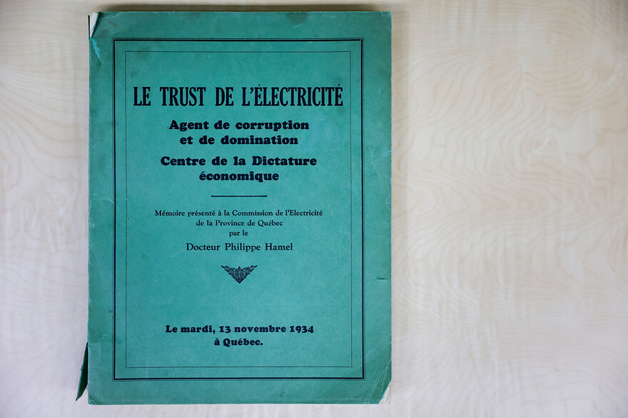 Le trust de l’électricité : Agent de corruption et de domination publié en 1934