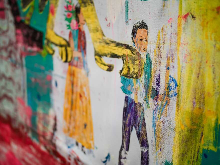À la fois ludique et colorée, l'exposition invite les visiteurs à en découvrir un peu plus sur la culture mexicaine.