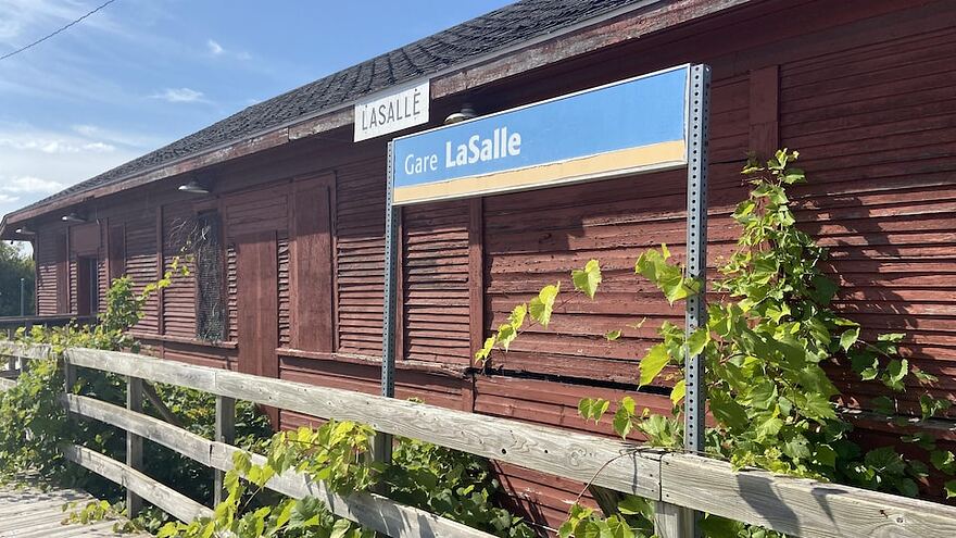 La gare de LaSalle.