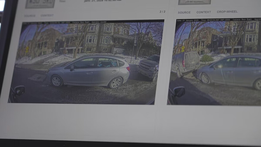 Comme avec les radars photos, les clichés servent de preuve pour démontrer et valider l'infraction. Photo : Radio-Canada