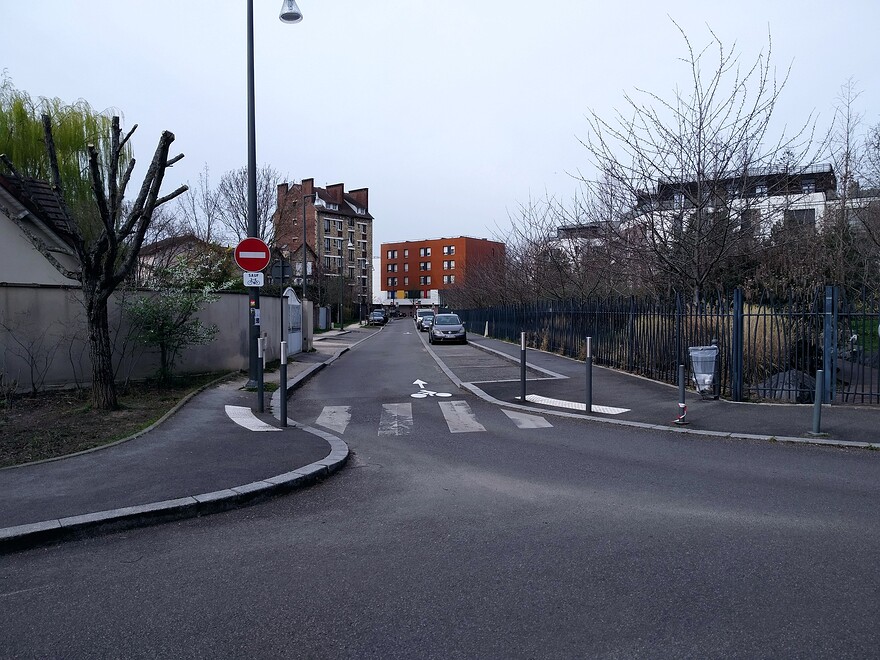 Exemple en banlieue parisienne. Montmorency.