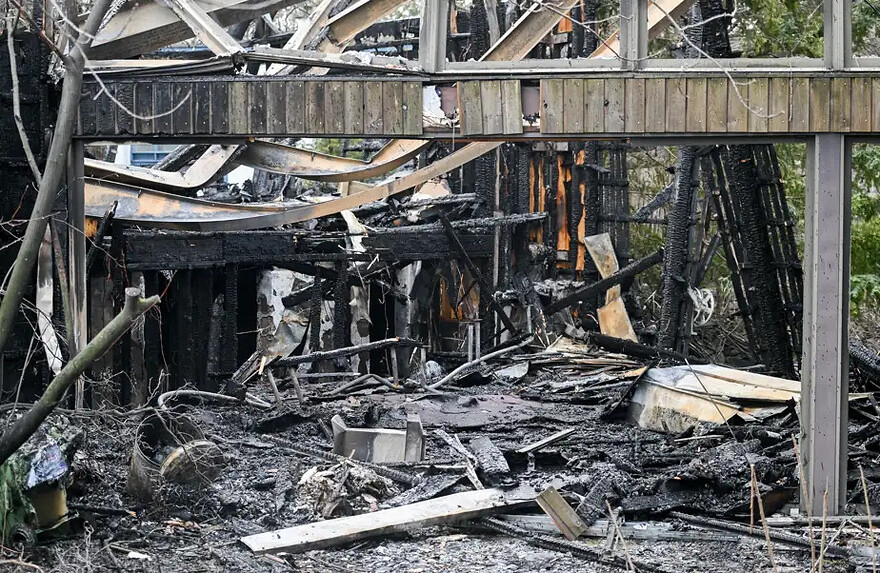 PHOTO GRAHAM HUGHES, LA PRESSE CANADIENNE / Les propriétaires de la maison de Charles Daudelin avaient demandé l’autorisation de démolir le bâtiment en octobre 2022. La province avait cependant annoncé son intention de le désigner comme site patrimonial peu de temps après.