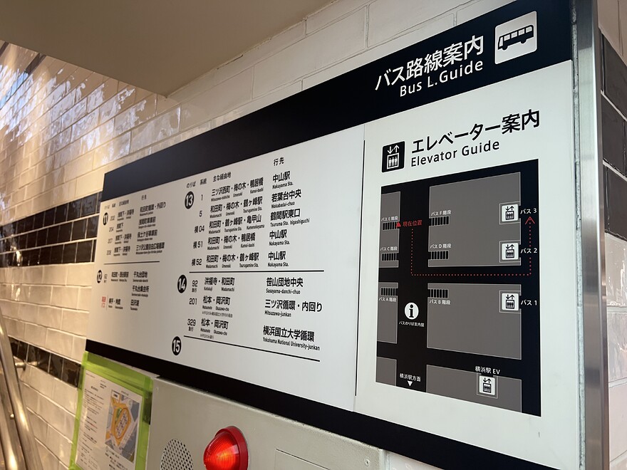 Elevator guide and bus gates