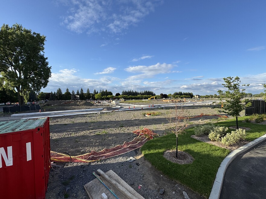 Vue vers le nord depuis l'entrée du Pandora