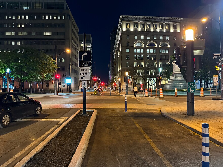 Saint-Antoine / Beaver Hall, vue vers l’est