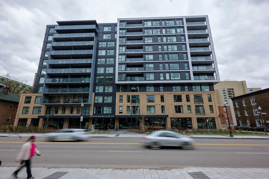 Le bâtiment situé au 155, Grande Allée Est, passera de 11 à 21 étages après un ajustement accordé par la municipalité.