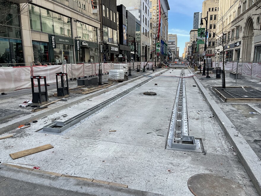 Sainte Catherine vue vers l’Est depuis Peel