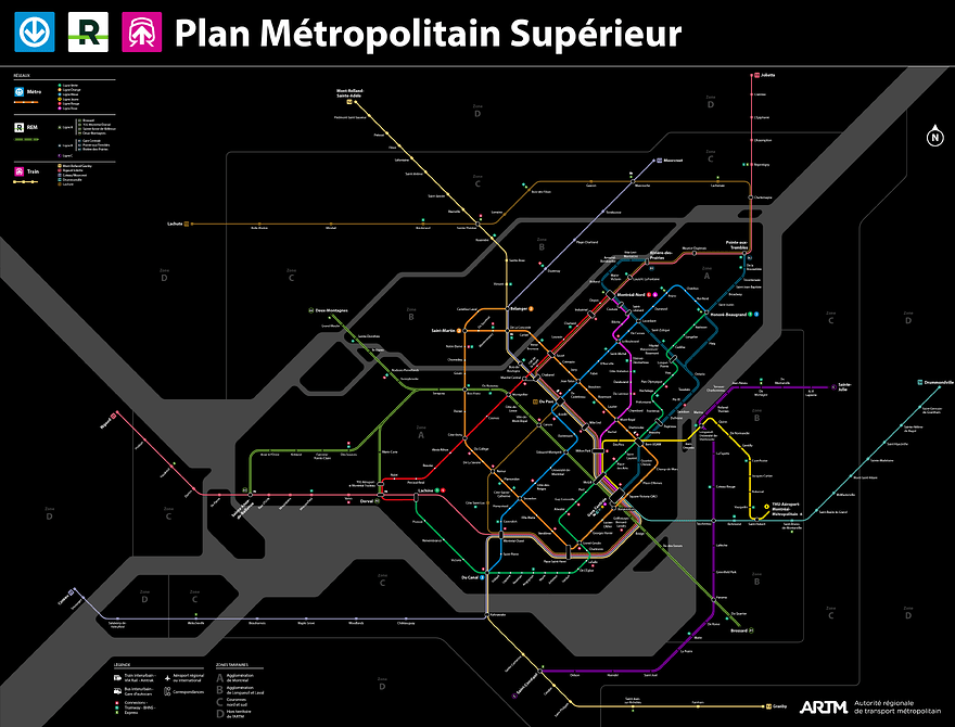 Plan Métropolitain mode lourd