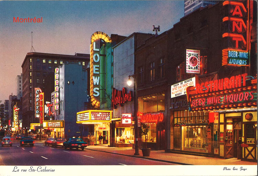 5- 1917-2022: démolition du Loews, Sainte-Catherine et Mansfield