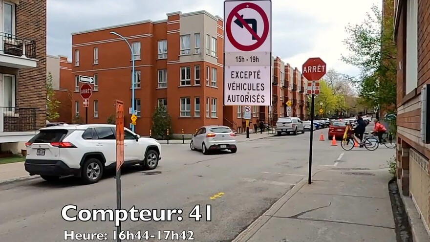 Image principale de l'article 44 automobilistes en 1 h font un virage interdit