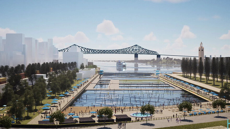 Photo: Maquette fournie par AmiEs du courant Sainte-Marie