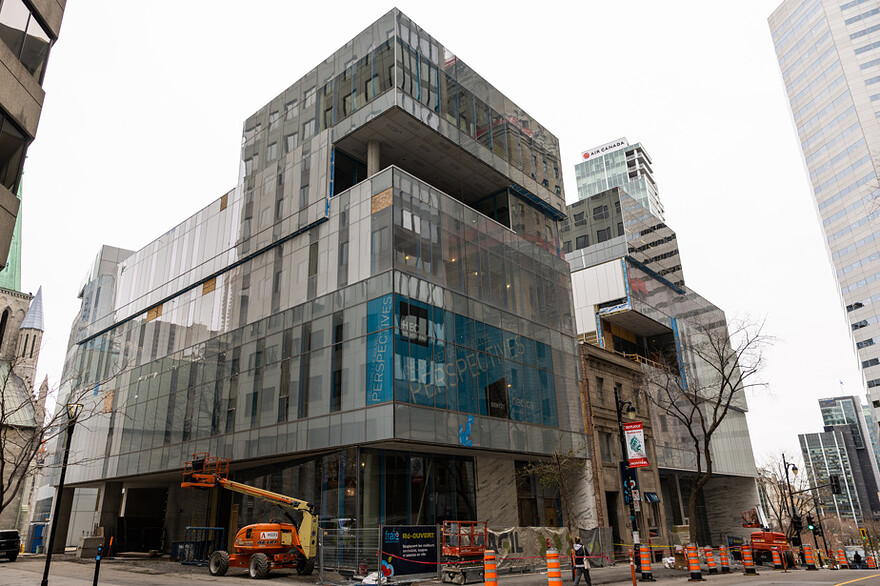 Visite du nouvel édifice de HEC Montréal, sur la rue De La Gauchetière Ouest