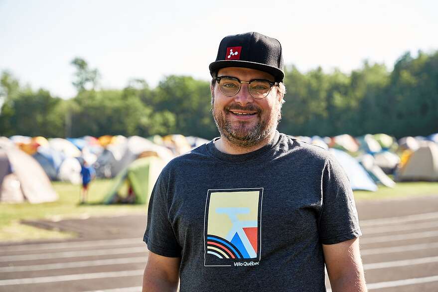 Jean-François Rheault, président-directeur général de Vélo Québec.