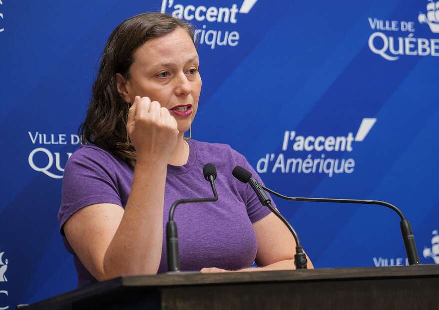 Jackie Smith, cheffe de Transition Québec