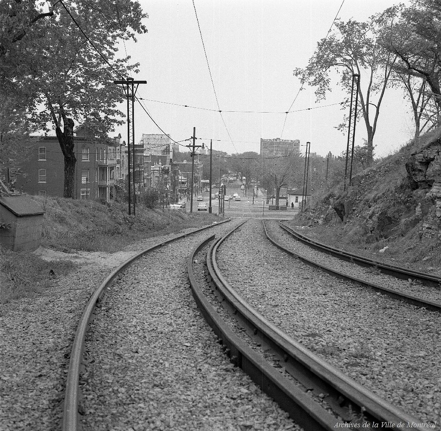 Ligne n°11 du tramway, vers 1950