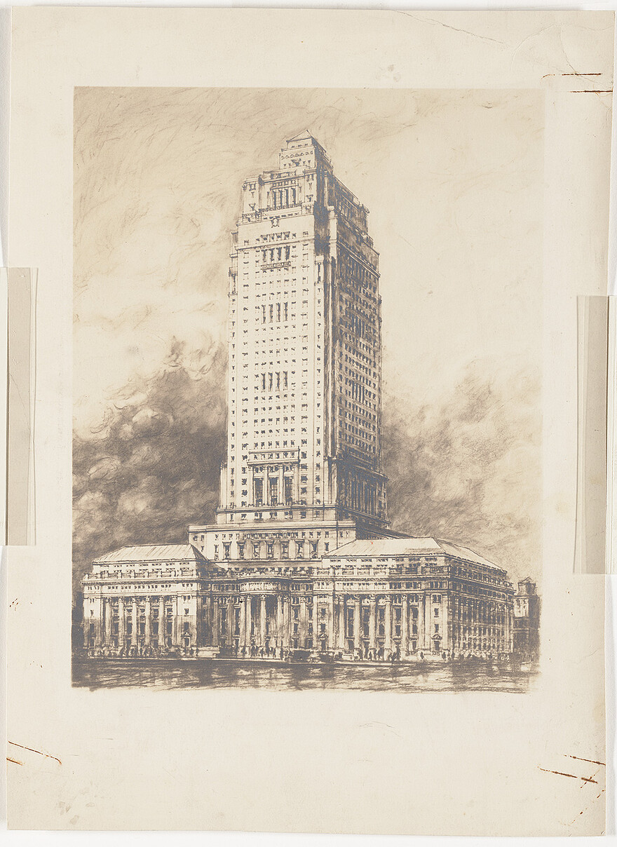 sun_life_building_proposal_1926_drawing