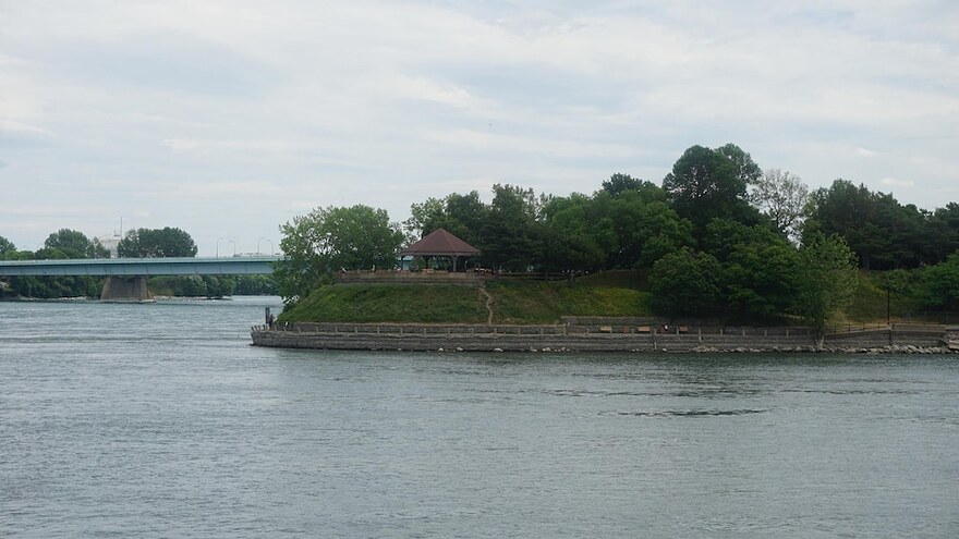 Le parc de Dieppe de Montréal.