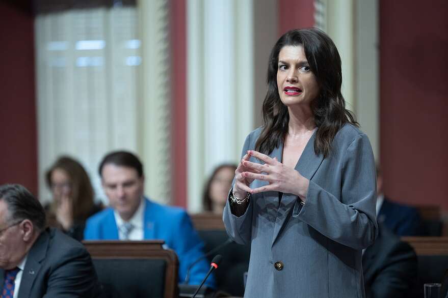 La ministre des Transports, Geneviève Guilbault