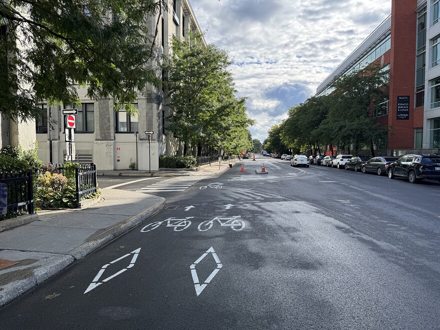 Saint-Antoine / Bourget, vue vers l’ouest