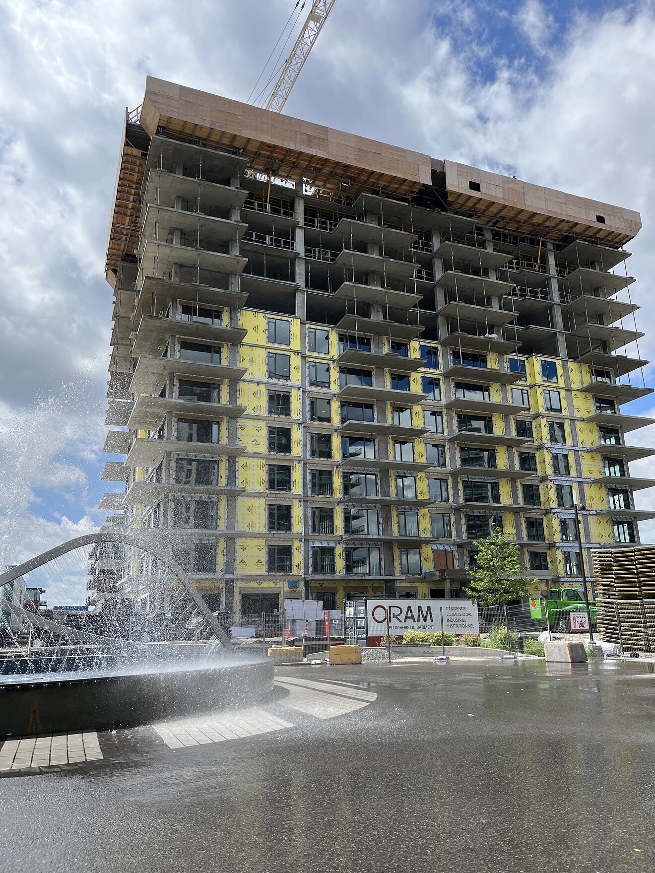 Marquise 12 à 15 étages Projets en construction Agora Montréal