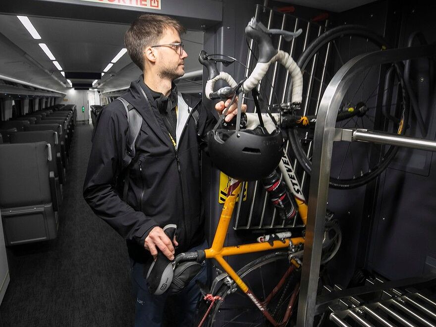 Jean-Philippe Quintal, project director of new Via fleet trains.